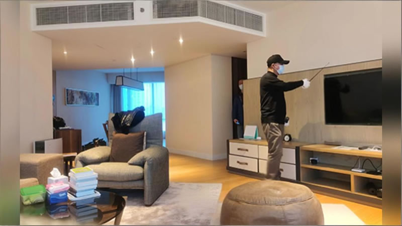 某家居防窃听上门检测服务